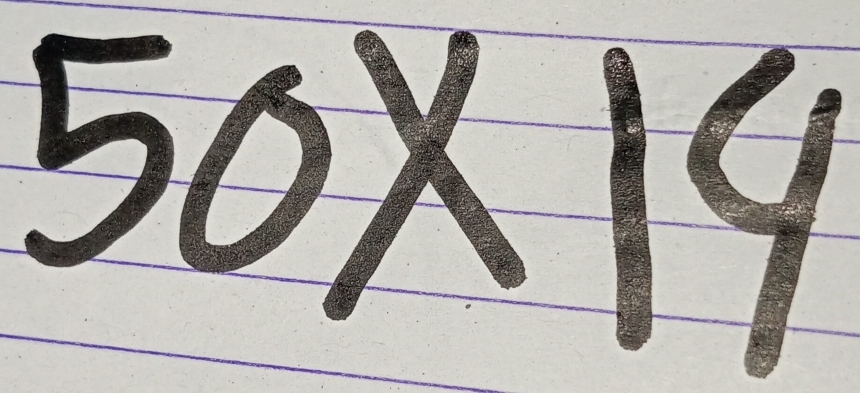 Solved: 50* 14 [Math]