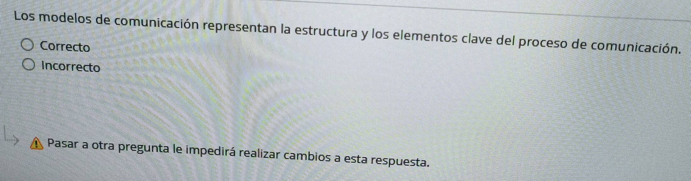 Resuelto:Los modelos de comunicación representan la estructura y los ...