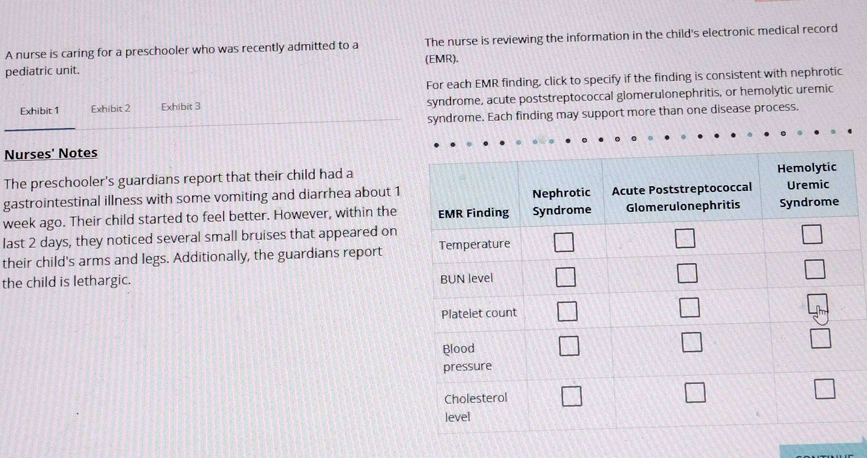 Solved: A nurse is caring for a preschooler who was recently admitted ...
