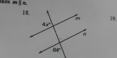 lkes mparallel n.
19.