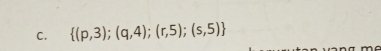  (p,3);(q,4);(r,5);(s,5)
a m e