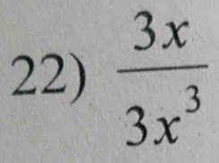  3x/3x^3 