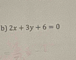 2x+3y+6=0