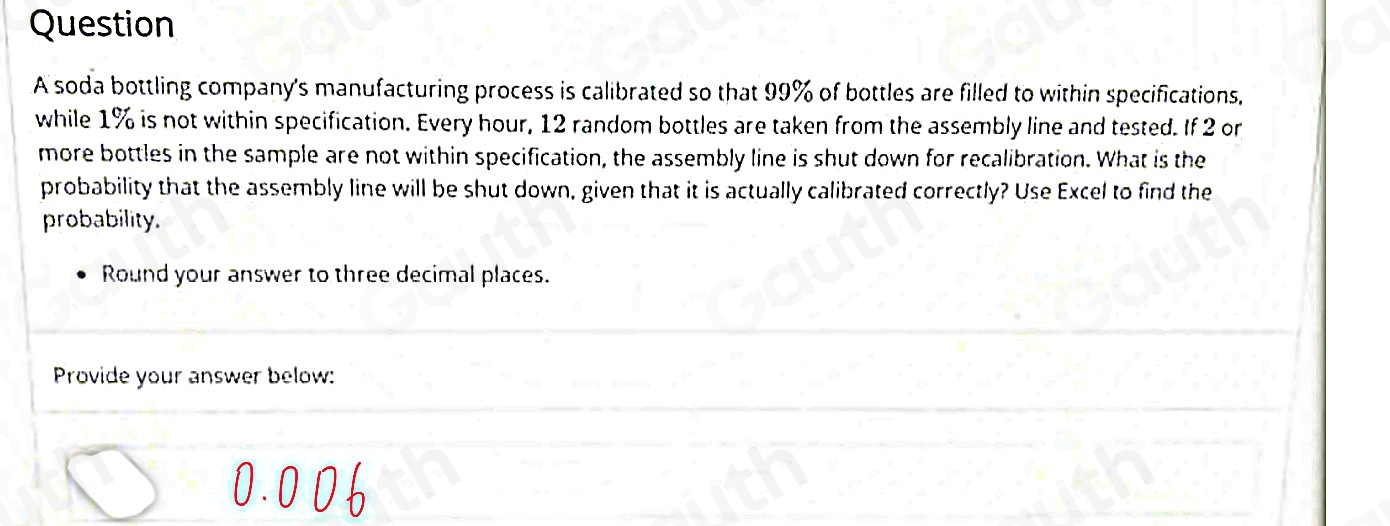 Solved: soda bottling company's manufacturing process is calibrated so ...