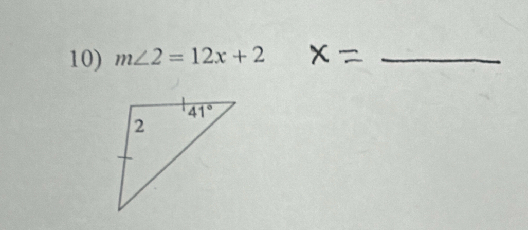 m∠ 2=12x+2
_