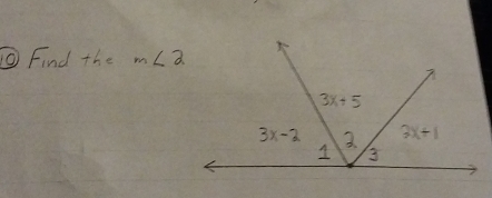 ⑤Find the m∠ 2