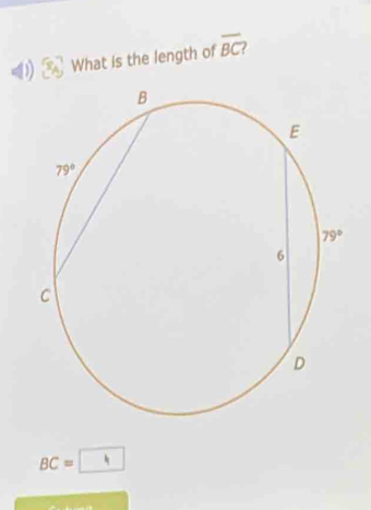 What is the length of overline BC
BC=