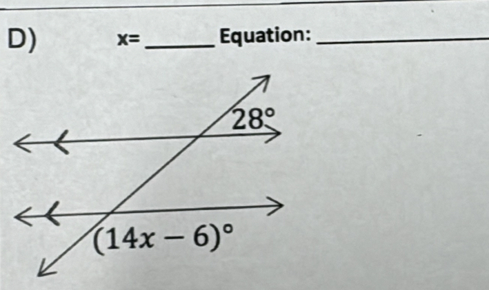 x= _ Equation:_