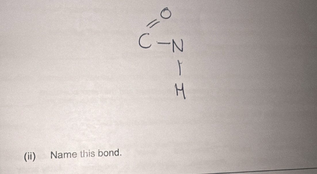 (ii) Name this bond.