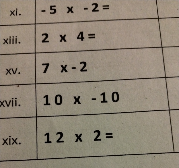 -5x-2=
x
X
xv
x