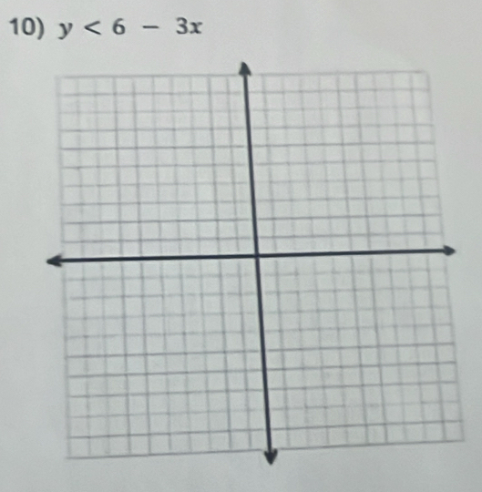 y<6-3x</tex>