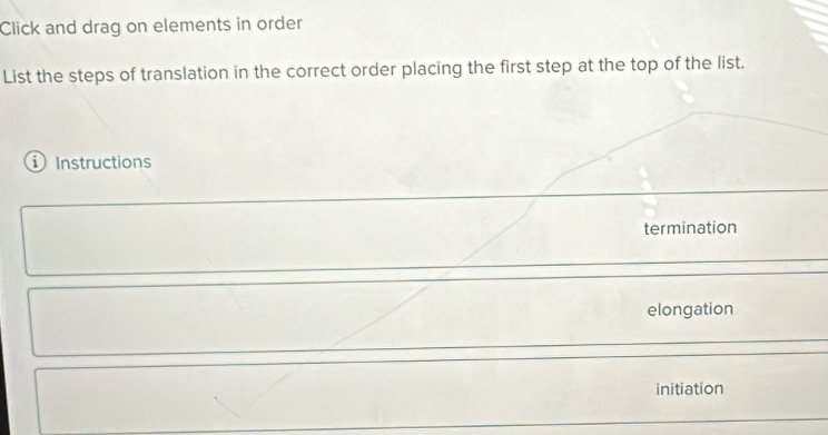 Solved: Click and drag on elements in order List the steps of ...