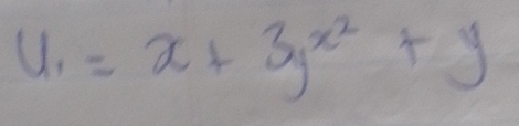 u_1=x+3y^2+y