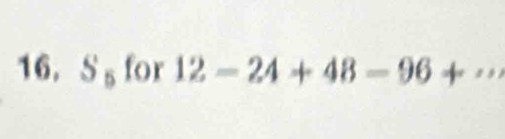 S_5 for 12-24+48-96+·s