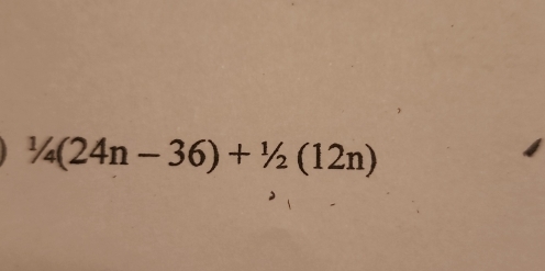 ^1/_4(24n-36)+^1/