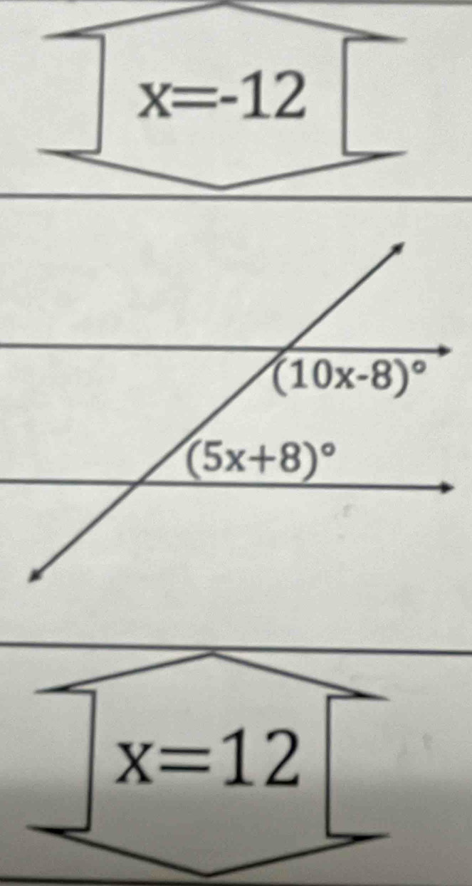 x=-12
x=12