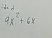 idad
9x^2+6x