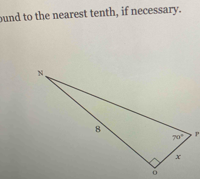 bund to the nearest tenth, if necessary.