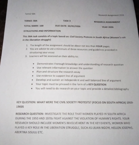 Solved: Ter2 SBA Research Assignment 2026 TERM2: SBA TASK 3 RéSéArcH ...