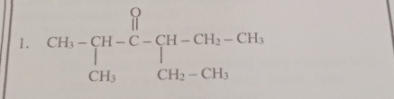 CH_3-beginarrayl H-C=CH-CH_2-CH_3, CH_3endarray.