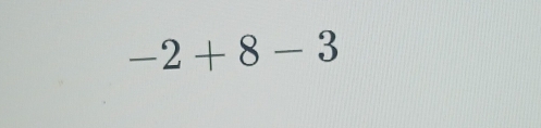 -2+8-3