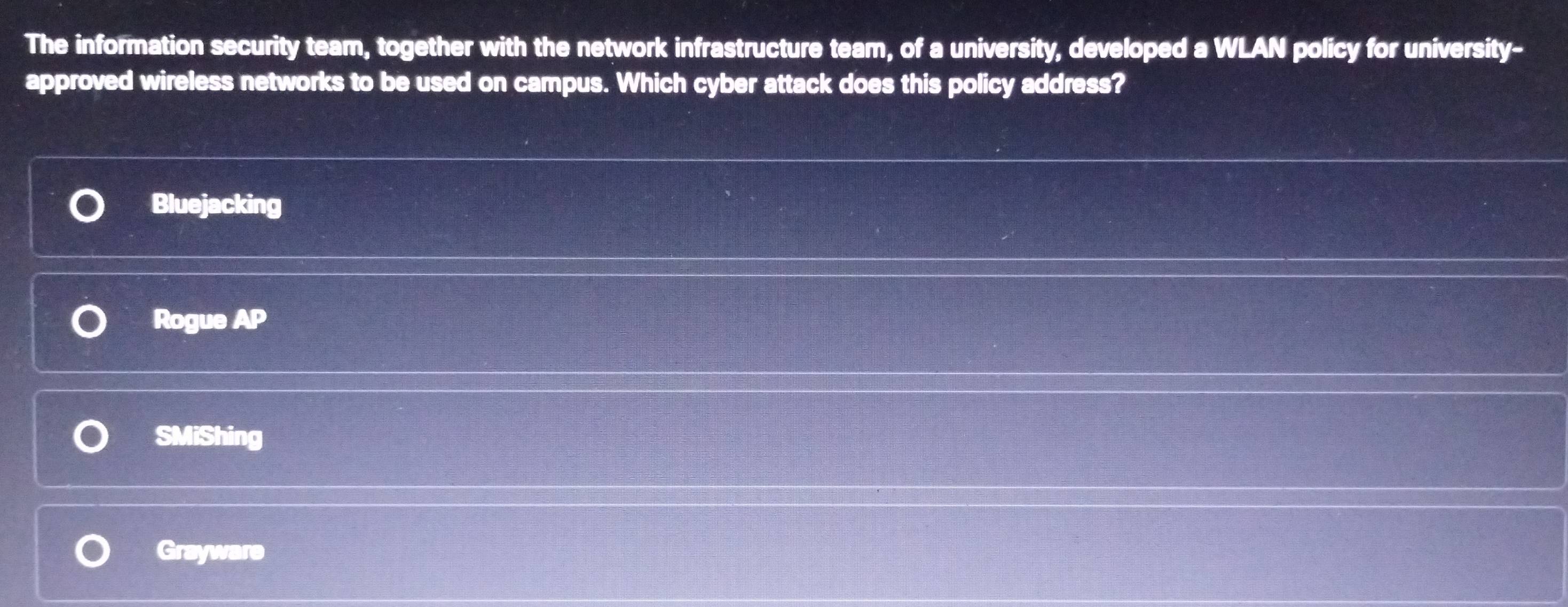 Solved: The information security team, together with the network ...