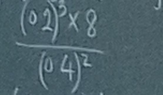 frac (02)^5* 8(04)^2