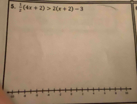  1/2 (4x+2)>2(x+2)-3