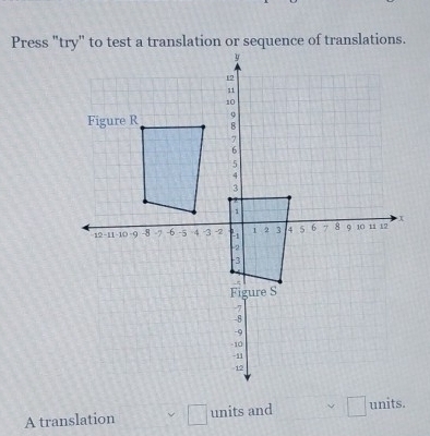 A translation _ units and 
units.