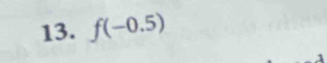 f(-0.5)