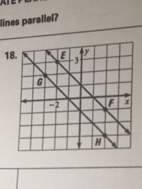 ATE 
lines parallel?
18