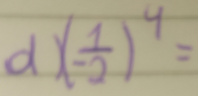 ( 1/-2 )^4=