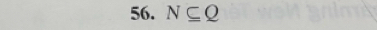 N⊂eq Q