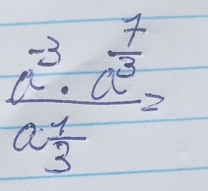 frac afrac 1frac 7C_CC 1/3 =