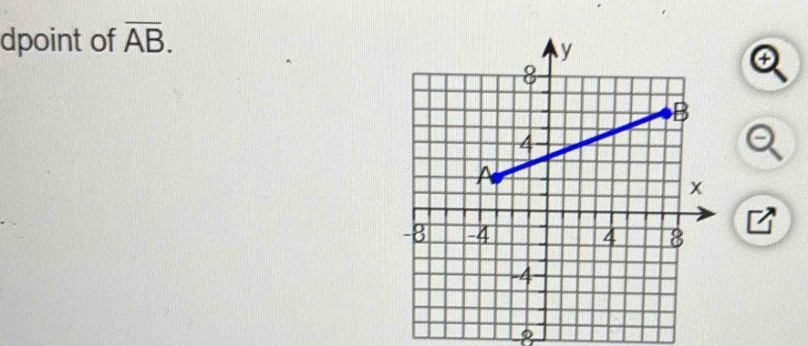 dpoint of overline AB.
a
a