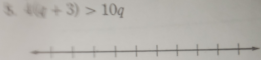 4(q+3)>10q