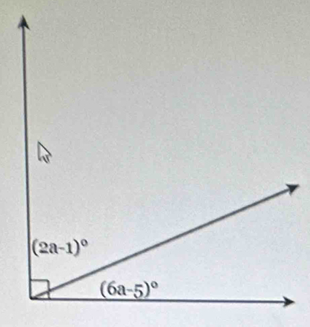 (2a-1)^circ 
(6a-5)^circ 