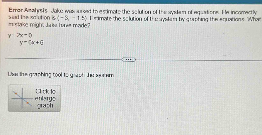 Solved: Error Analysis Jake was asked to estimate the solution of the ...