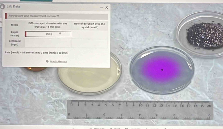 Solved: Lab Data Are you sure your measurement is correct? S Media ...