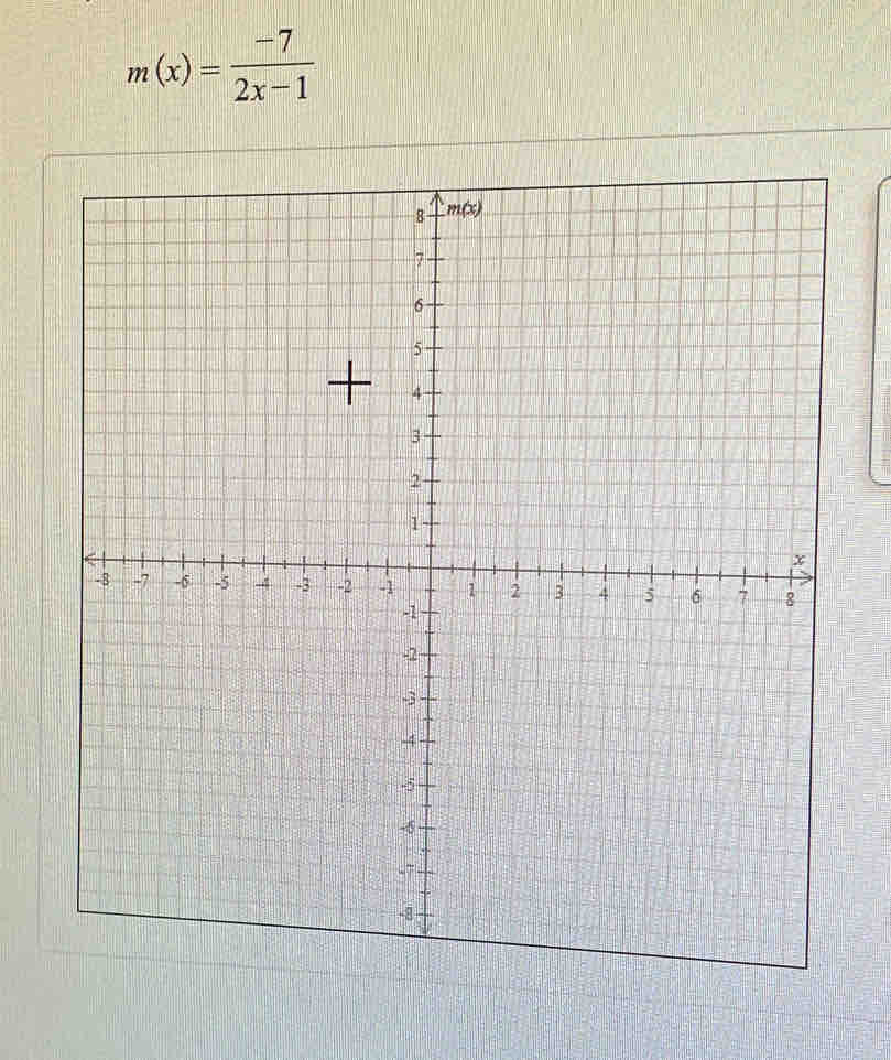 m(x)= (-7)/2x-1 