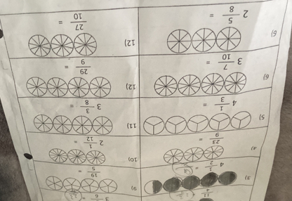  p/II 
7 )=_ 9s