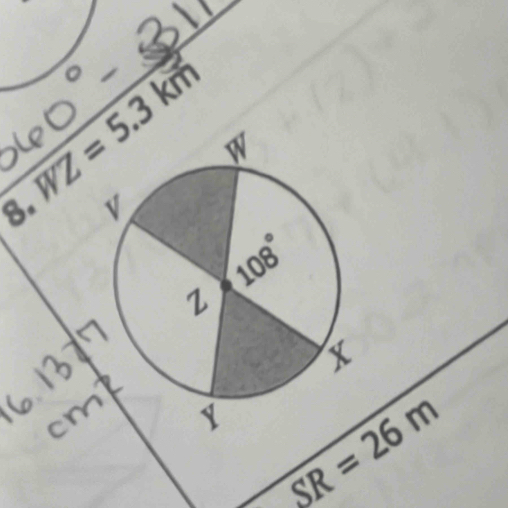 8.overline WZ=5.3km w
SR=26m