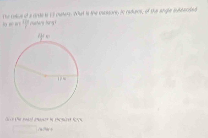 radians