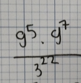  9^5· 9^7/3^(22) 