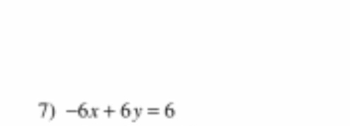 -6x+6y=6