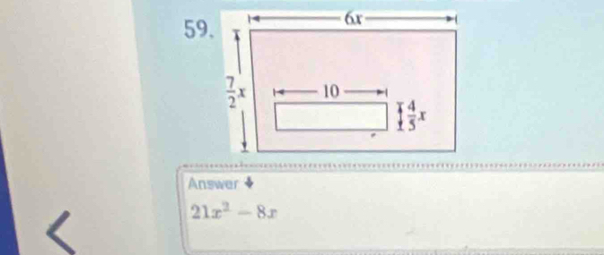 Answer
21x^2-8x