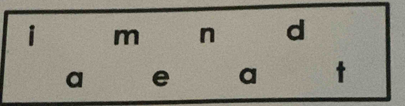 1
m n
d
a
e
a
t