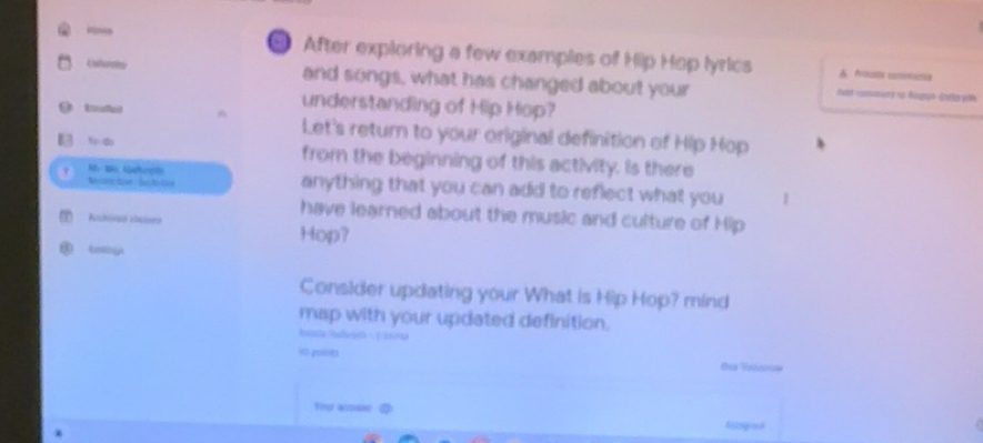 Solved: Rong * After exploring a few examples of Hip Hop lyrics δ ftate ...