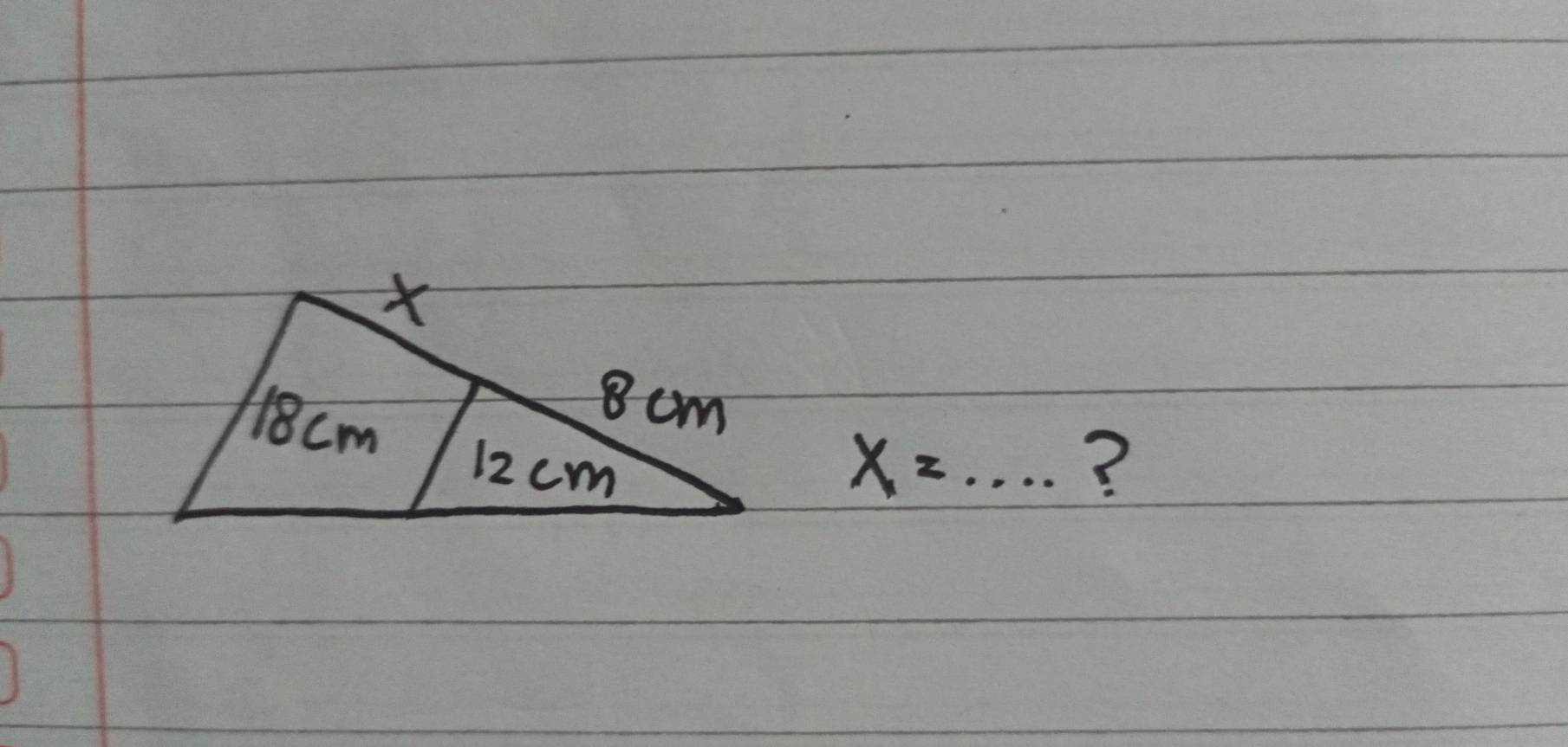 x= _ 
?