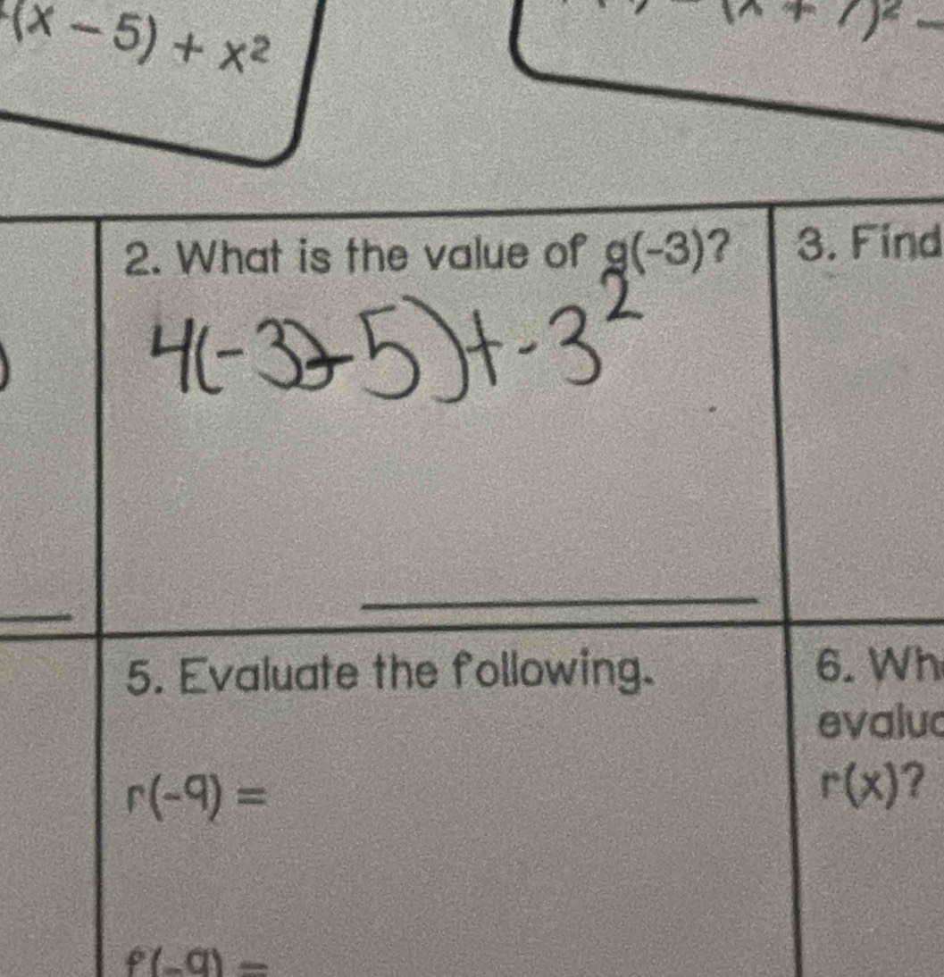 (x-5)+x^2
1)^2·
nd
_
h
luc
?
f(-9)=